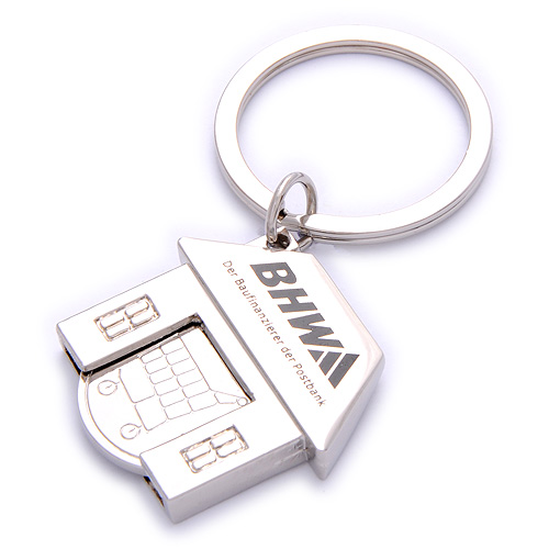 promotion coin key chain shopping cart key ring