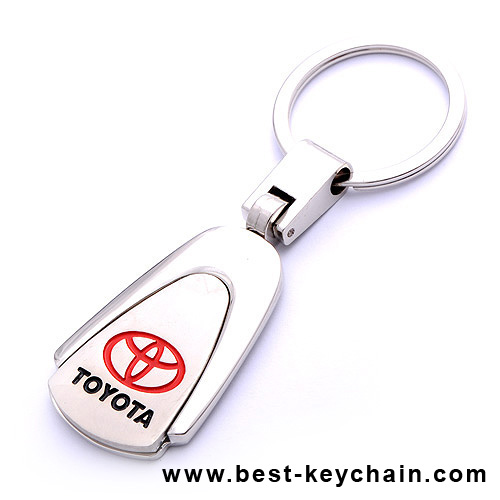 metal japan toyota car logo keychain