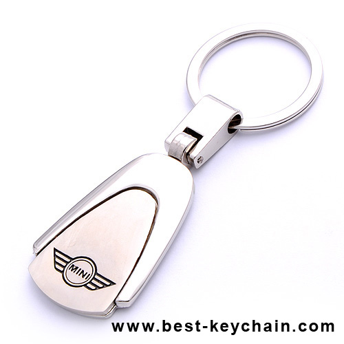 silver metal lexus car logo keychain keyring