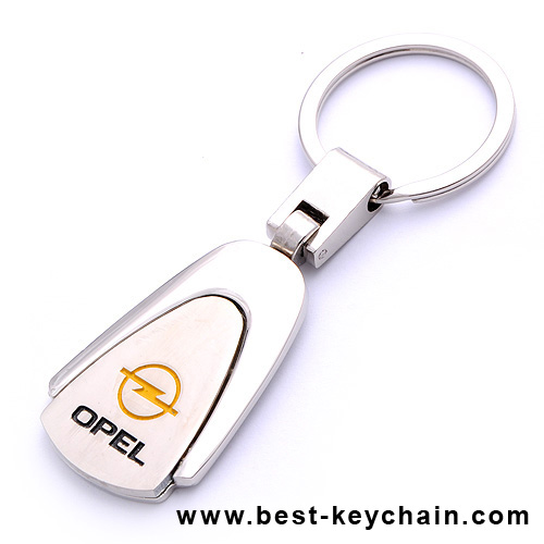 metal opel auto car logo keychain key ring