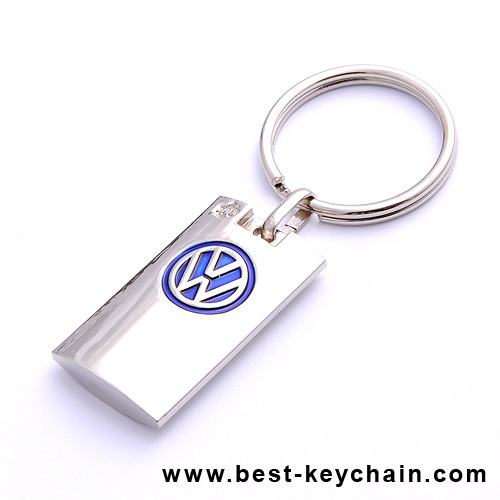metal volkswagen car logo key chain keyring