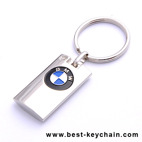 metal bmw car logo key chain keyring