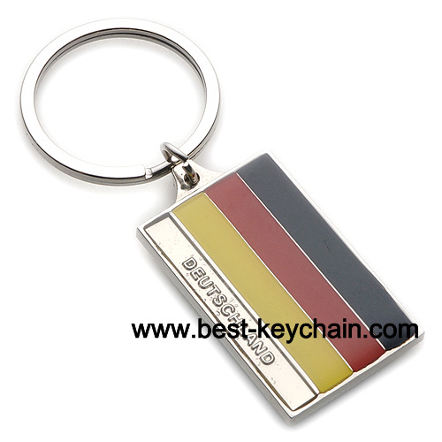 souvenir germany flag metal key chain