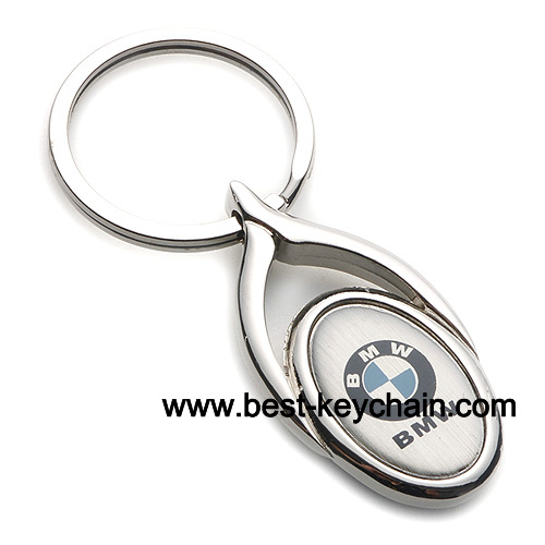 BMW auto metal key chain promotion logo
