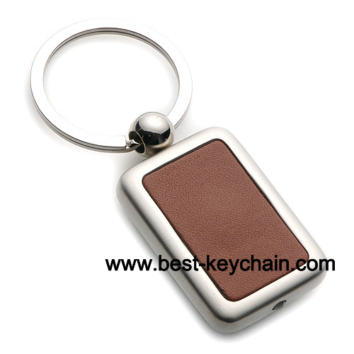 metal led keychain light keyring