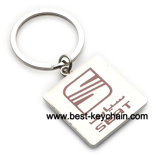 metal auto car seat logo key ring