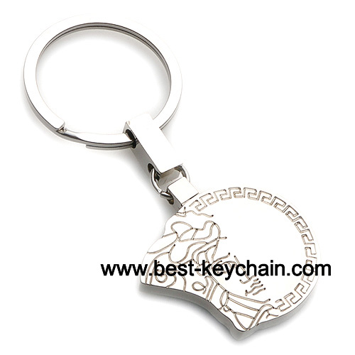 metal custom shape key chain keyring