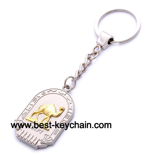 metal emboss camel souvenir egypt keyholder