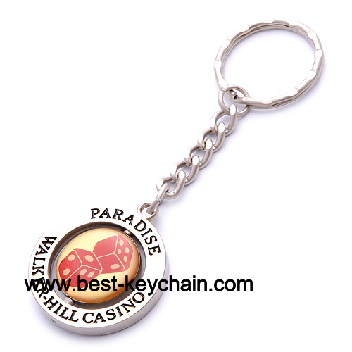 metal paradise walker hill casino keychain