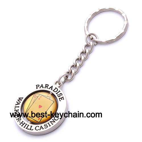 metal paradise walker hill casino keychain