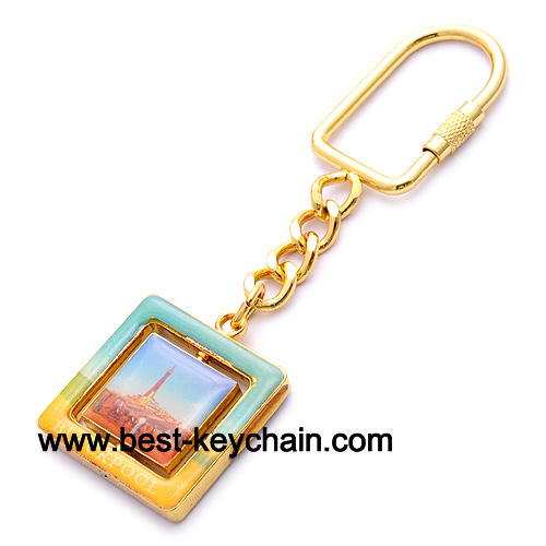 SOUVENIR METAL BLACKPOOL KEYRING