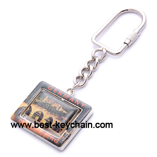 metal custom epoxy germany key chain