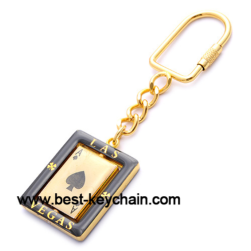 souvneir epoxy las vegas A key chain