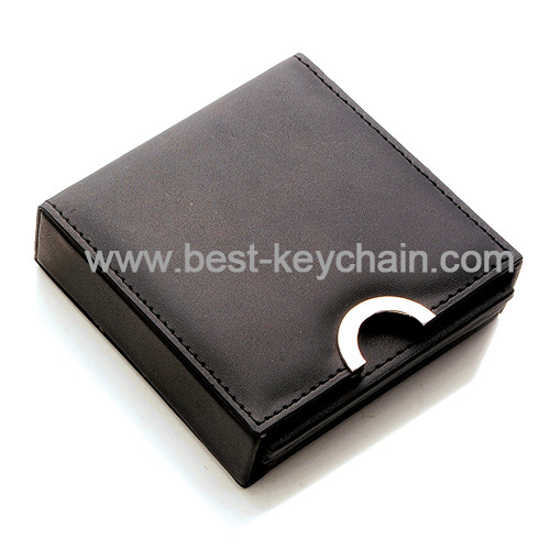 promotion pu leather gift cup mat
