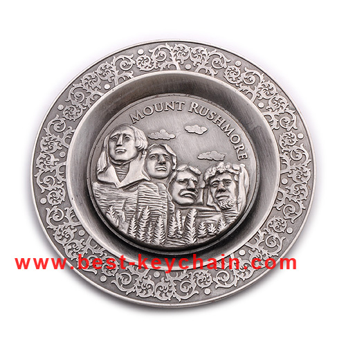 die casting Souvenir metal plate