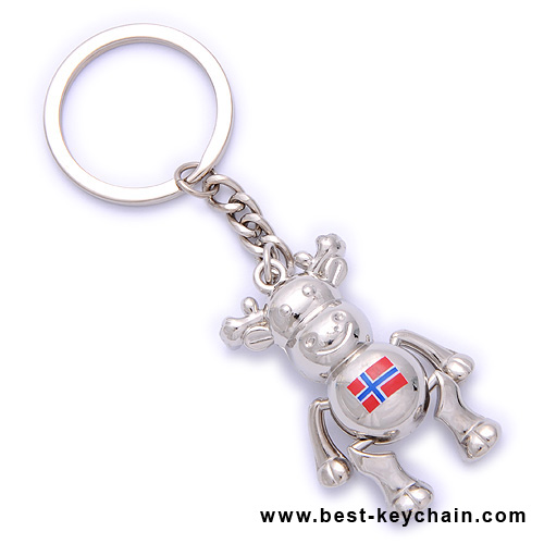 3D cattle keychains souvenir england