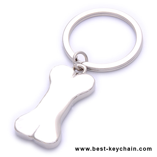 3D dog bone keychain