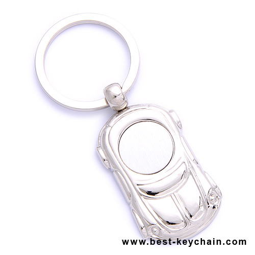 3d car shape keychain metal