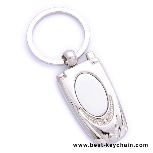 3d mobile shape keychain metal