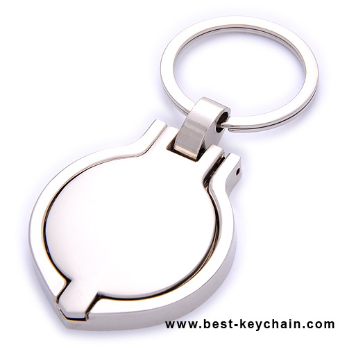 promotion metal photo frame key chain