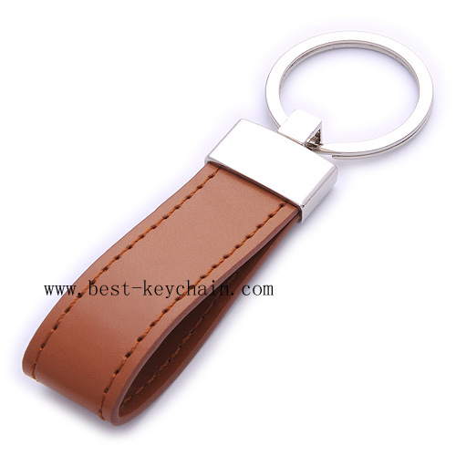 METAL & PU LEATHER KEYRINGS