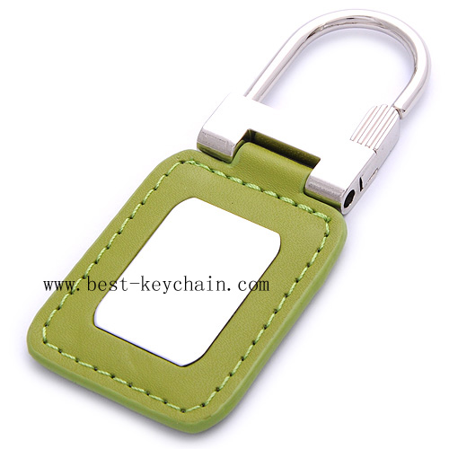 PU LEATHER KEY CHAIN USE PRINTED LOGO WELCOME