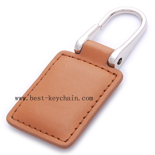 LEATHER AND METAL KEYRINGS