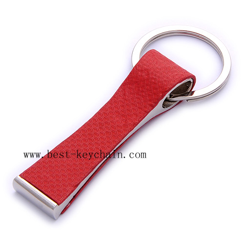 FANCY PU LEATHER KEYCHAINS