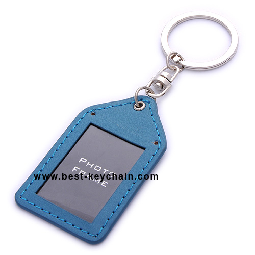 HOUSE PHOTO KEYCHAIN PU