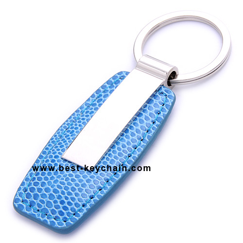 NEW DESIGN LEATHER KEYCHAIN PRINTED LOGO