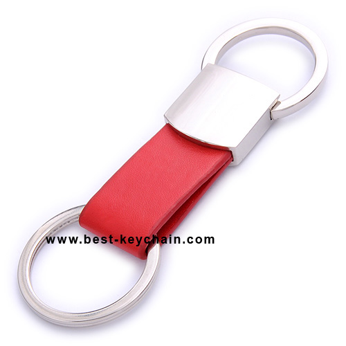 VOGUE LEATHER KEY RING FOR PROMOTION