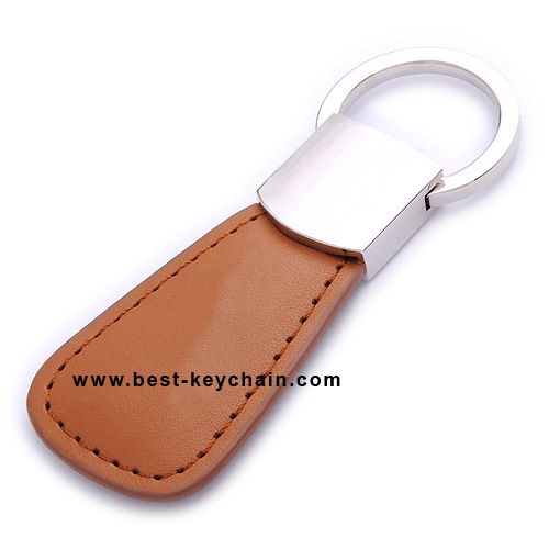 PRINTED LOGO PU KEYRING FOR PROMOTION