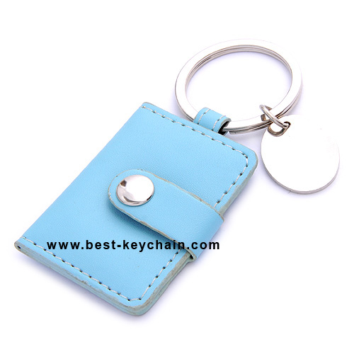 PHOTO KEYHOLDER LEATHER