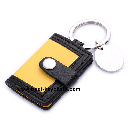 PICTURE KEYRING PU LEATHER
