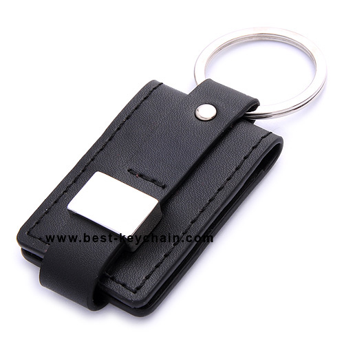 PU LEATHER PHOTO KEYCHAIN