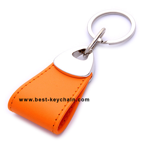 NOVELTY LEATHER KEY CHAIN PROMOTION