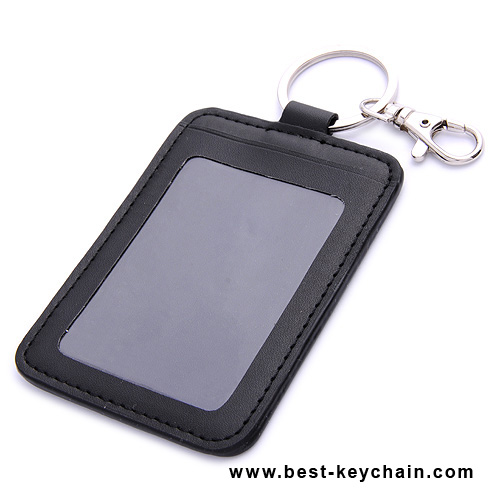 LEATHER TAGE WITH KEYRING