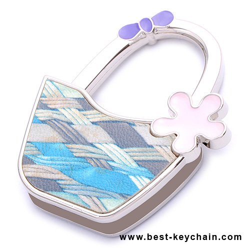 FOLD PURSE HANGER WITH BAG SHAPE