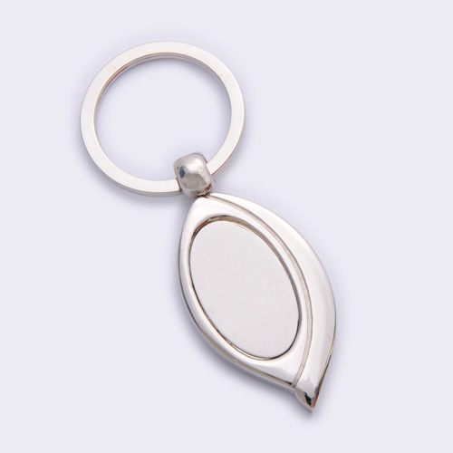 Metal gift keychain laser logo