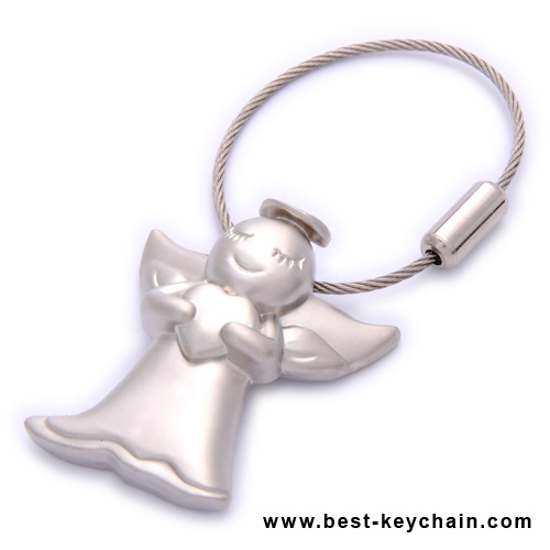 angel shape keychains