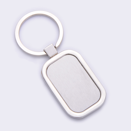 blank metal keyrings