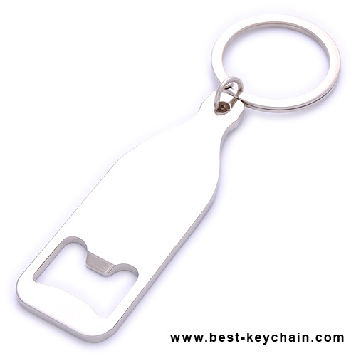 bottle shape bottle opener keychains