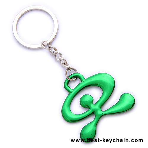 clinet shape 3d color keychains cheap price