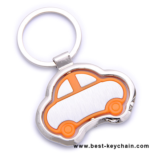 fancy spinning car keychains promotion item