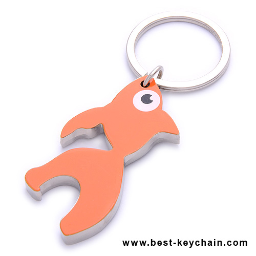 fish shape keychain