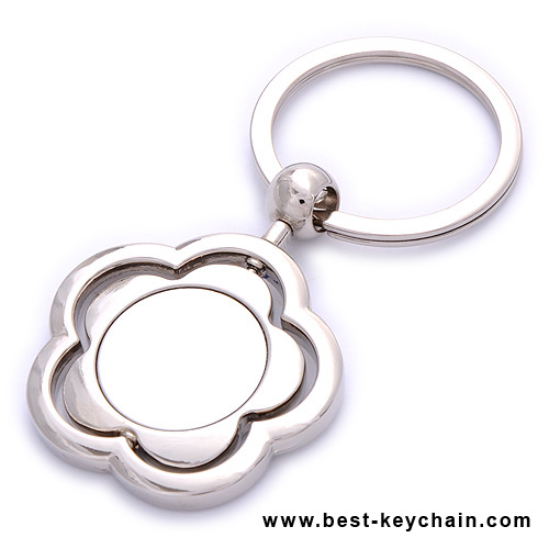 flower shape keychain