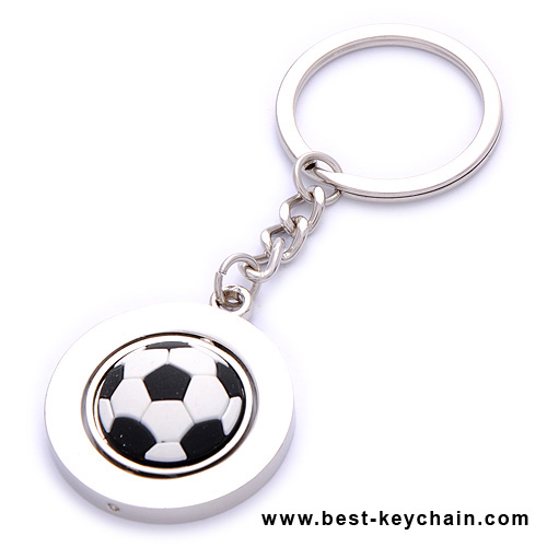 football metal keychains