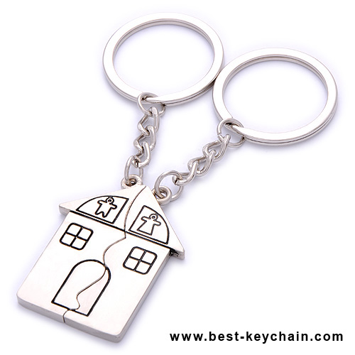 house lovers keychain
