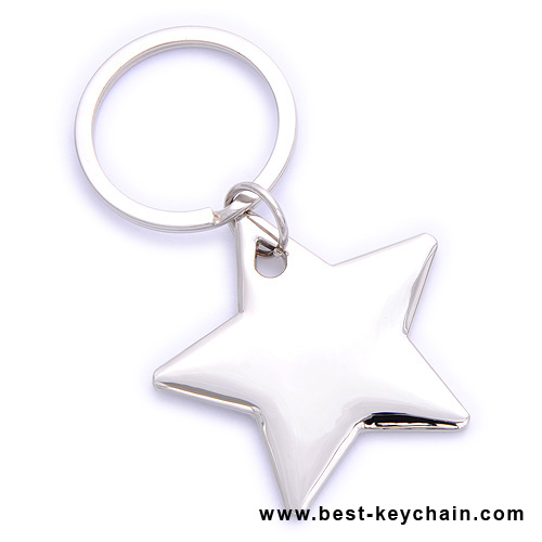 keyrings star shape promotion logo