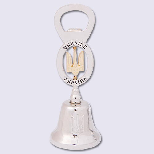 metal bell souvenir ukraine ykpayha